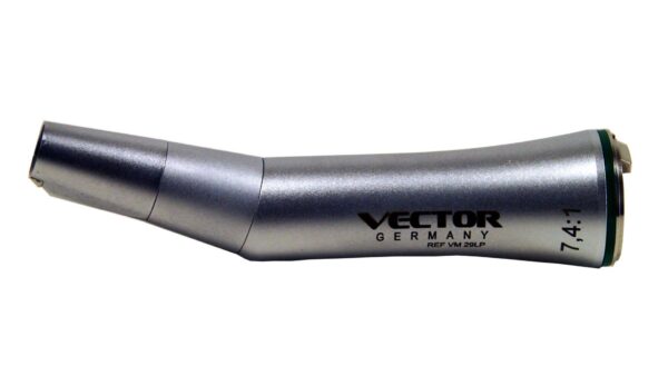 Vector VM29LP 7.4:1 Reduction Contra Angle Handpiece With Light, Water Spray