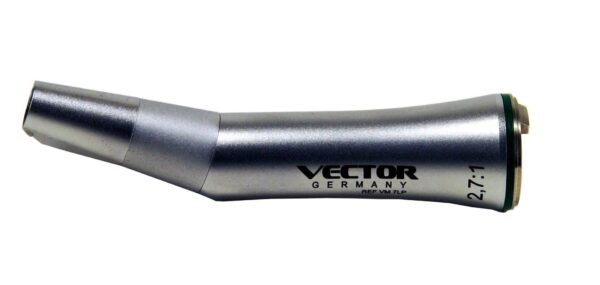 Vector VM7LP 2.7:1 Reduction Contra Angle Handpices With Light. Water Spray